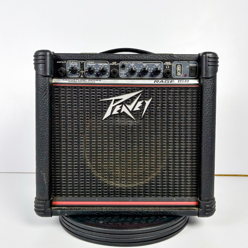 Vist Large View of Product Image Which is Used Peavey Rage 158 Solid State Amplifier 1 x 8