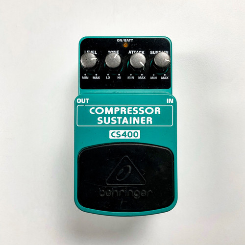Vist Large View of Product Image Which is Used Behringer CS400 Compressor/Sustainer Pedal