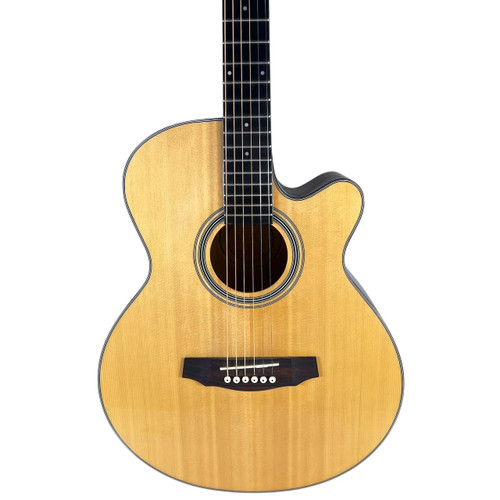 Vist Large View of Product Image Which is Used Fretlight 5 FG-5A NL Acoustic Guitar Learning System Natural