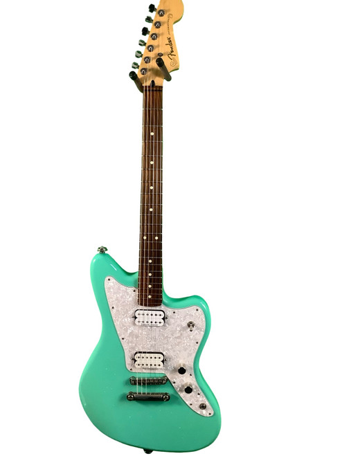Vist Large View of Product Image Which is Used Fender FENDER PLAYER JAZZMASTER AS IS Offset Double Cutaway Electric Guitar Green 6-String