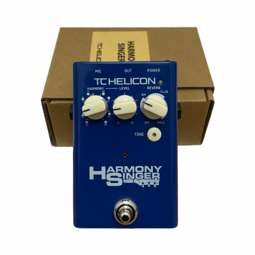 Vist Large View of Product Image Which is Used TC Helicon HARMONY SINGER 2 VOCAL EFFECTS PEDAL Pro Sound Effects Unit