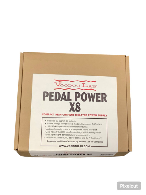 Vist Large View of Product Image Which is Used Voodoo Lab PEDAL POWER X8 Pedal Power Supply