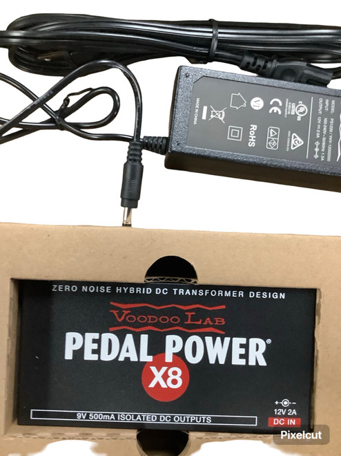 Vist Large View of Product Image Which is Used Voodoo Lab PEDAL POWER X8 Pedal Power Supply