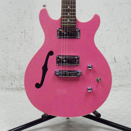 Vist Large View of Product Image Which is Used Daisy Rock RETRO H S Type Electric Guitar Pink 6-String