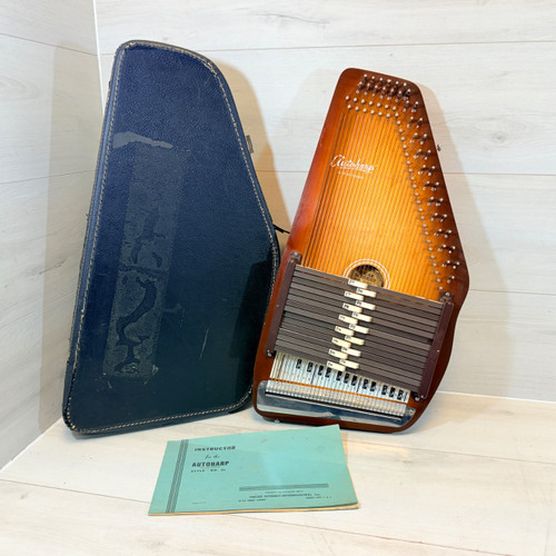 Vist Large View of Product Image Which is Used Oscar Schmidt AUTO HARP MODEL 15 EBH/R Vintage Instrument