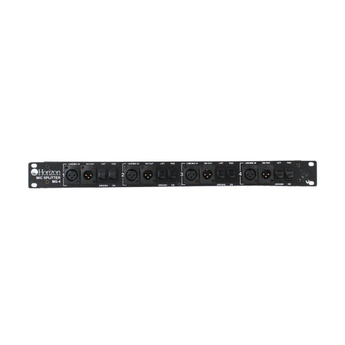 Vist Large View of Product Image Which is Used Horizon MS-4 MIC SPLITTER Pro Sound Product