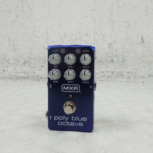 Vist Large View of Product Image Which is Used mxr Poly Blue Octave  Pedal