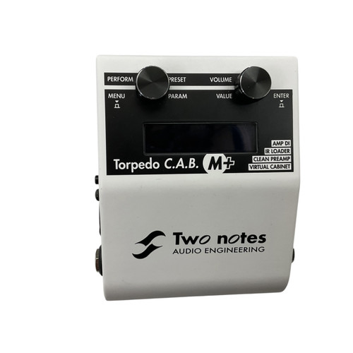 Vist Large View of Product Image Which is Used Two Notes TORPEDO C.A.B M+ Amp Simulator + FX Pedal