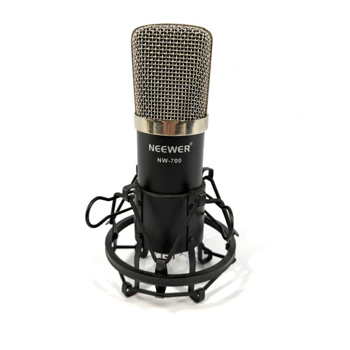 Vist Large View of Product Image Which is Used Neewer NW-700 with Shockmount Condenser Microphone