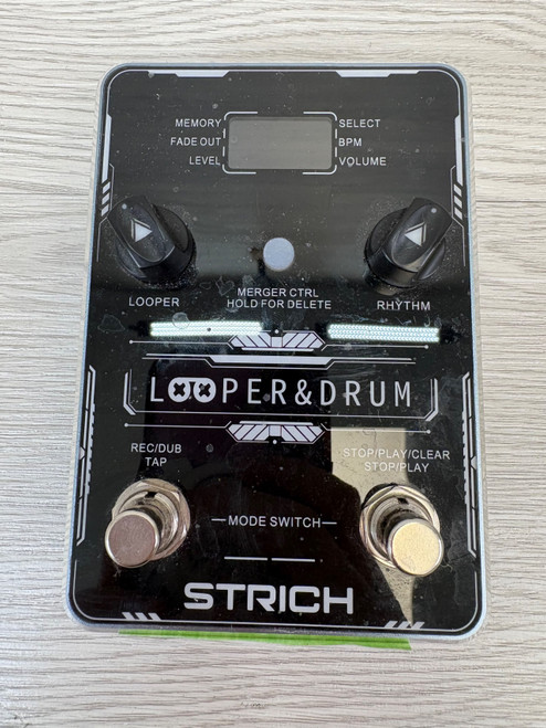 Vist Large View of Product Image Which is Used STRICH LOOPER AND DRUM Looper Pedal