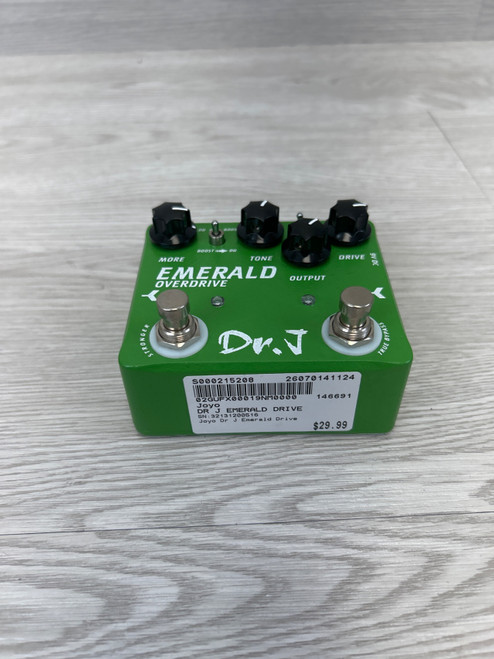 Vist Large View of Product Image Which is Used Joyo DR J EMERALD DRIVE Overdrive Pedal
