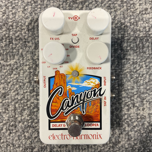 Vist Large View of Product Image Which is Used ELECTRO HARMONIX CANYON DELAY/LOOPER Guitar Pedal