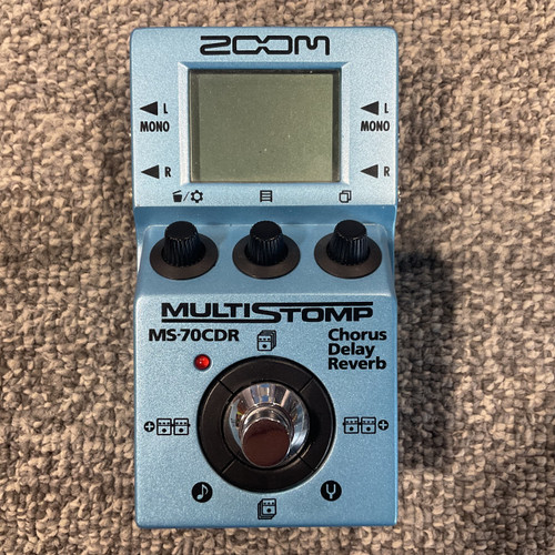 Vist Large View of Product Image Which is Used ZOOM MS-70CDR MULTISTOMP Guitar Multi-FX Pedal