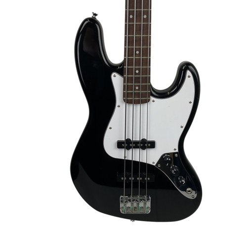 Vist Large View of Product Image Which is Used Squier AFFINITY JAZZ BASS J Type Bass Guitar Black 4-String