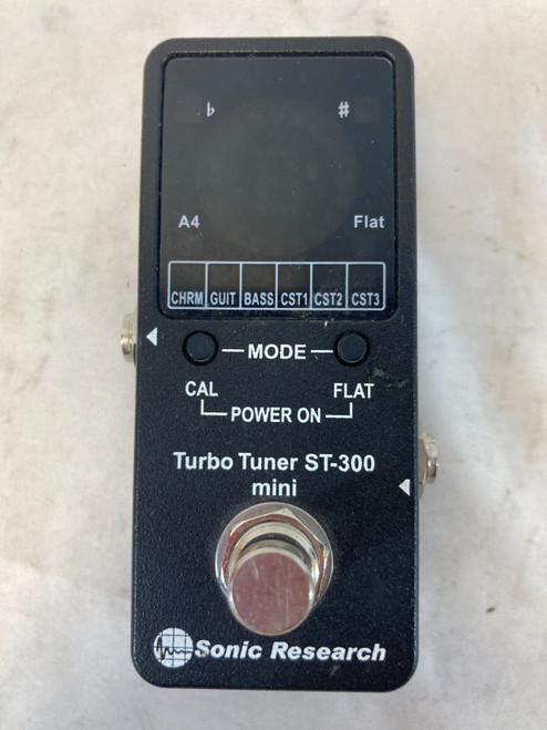 Vist Large View of Product Image Which is Used Sonic Research ST-300 Tuner Pedal