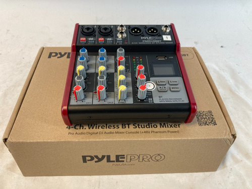 Vist Large View of Product Image Which is Used Pyle PMXU48BT Compact Mixer