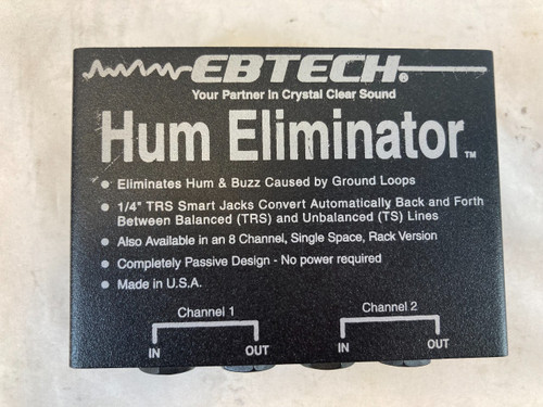 Vist Large View of Product Image Which is Used Ebtech Hum Eliminator