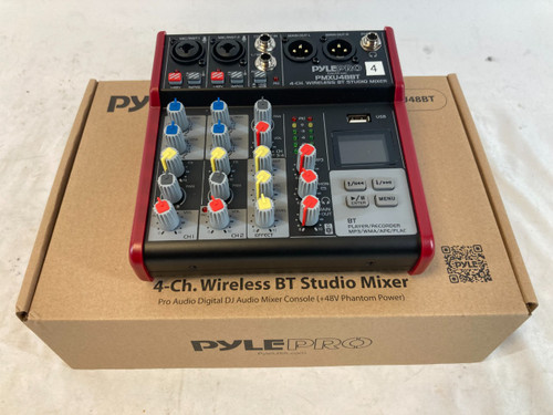 Vist Large View of Product Image Which is Used Pyle PMXU48BT Compact Mixer