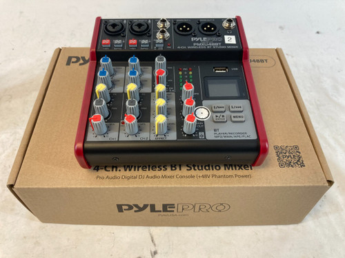 Vist Large View of Product Image Which is Used Pyle PMXU48BT Compact Mixer