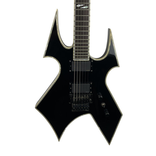 Vist Large View of Product Image Which is Used BC Rich WARBEAST NJ DLX Modern Metal Electric Guitar Black 6-String