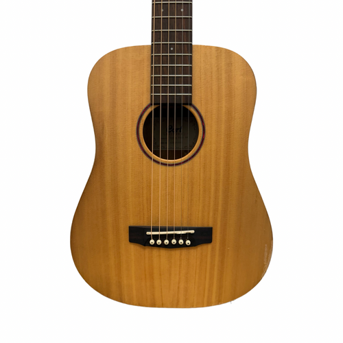 Vist Large View of Product Image Which is Used Cort EARTH MINI OP 3/4 MINI ACOUSTIC GUITAR Solid Top Acoustic Guitar Natural