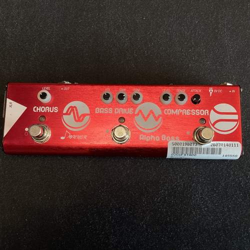 Vist Large View of Product Image Which is Used Donner ALPHA BASS Multi-FX Pedal