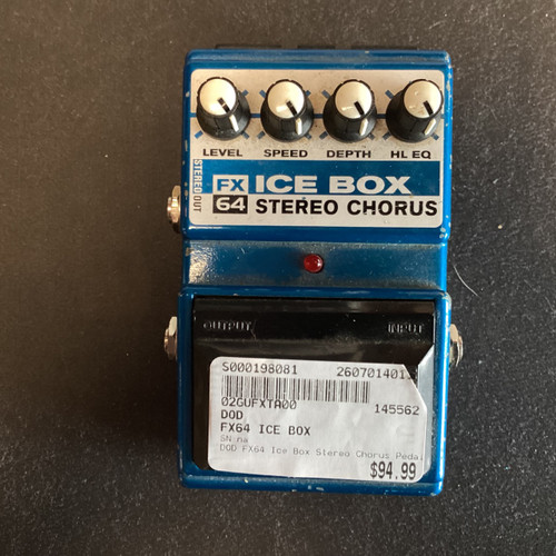 Vist Large View of Product Image Which is Used DOD FX64 ICE BOX Chorus Pedal