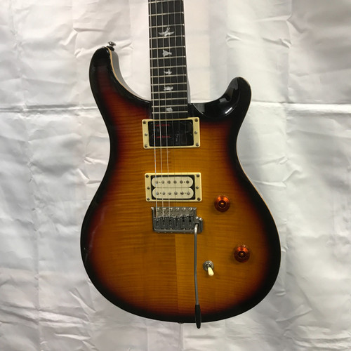 Vist Large View of Product Image Which is Used Paul Reed Smith - PRS SE CUSTOM 24 Double Cut Electric Guitar Sunburst 6-String