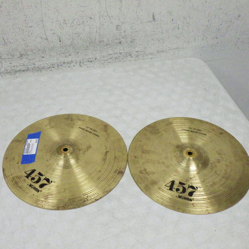 Vist Large View of Product Image Which is Used Wuhan 13 INCH HI HAT SET Hi Hat Cymbals 13"