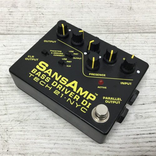 Vist Large View of Product Image Which is Used Tech 21 SansAmp Active Bass DI Pedal
