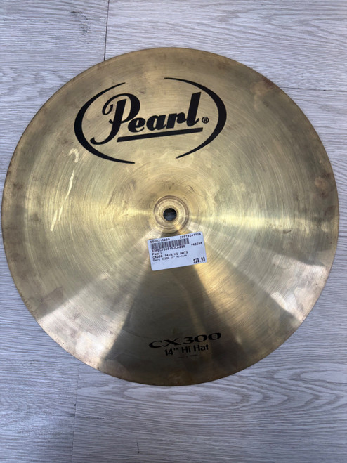 Vist Large View of Product Image Which is Used Pearl CX300 14IN HI HATS Hi Hat Cymbals 14"