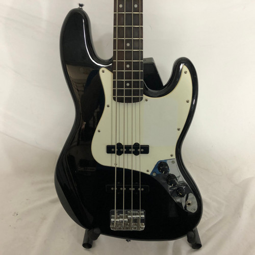 Vist Large View of Product Image Which is Used Squier BULLET J BASS J Type Bass Guitar Black 4-String