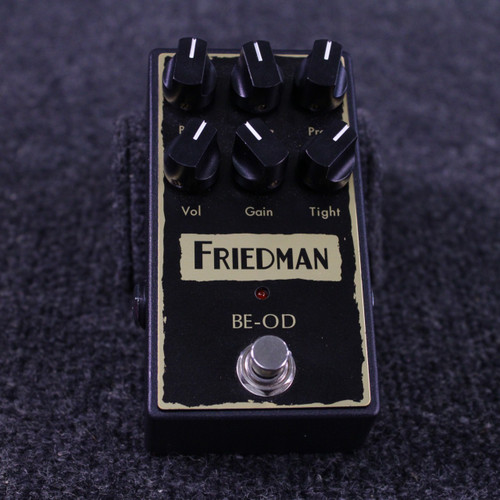 Vist Large View of Product Image Which is Used Friedman BE-OD OVERDRIVE Distortion Pedal