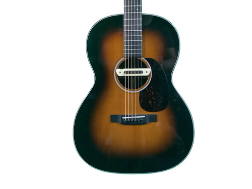 Vist Large View of Product Image Which is Used Martin CUSTOM 0000 18 Solid Top Acoustic Guitar Tobacco Sunburst