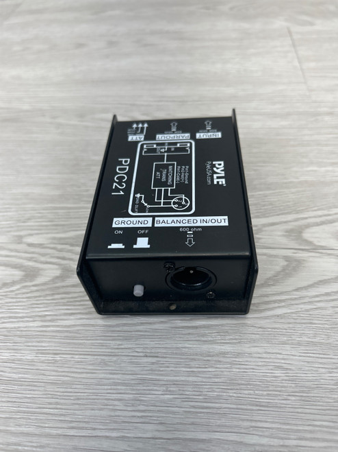 Vist Large View of Product Image Which is Used Pyle PDC21 DI BOX Direct Box