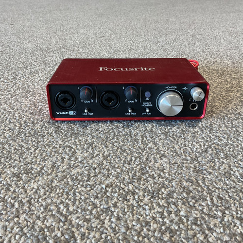 Vist Large View of Product Image Which is Used FOCUSRITE SCARLETT 2I2 2ND GEN Interface