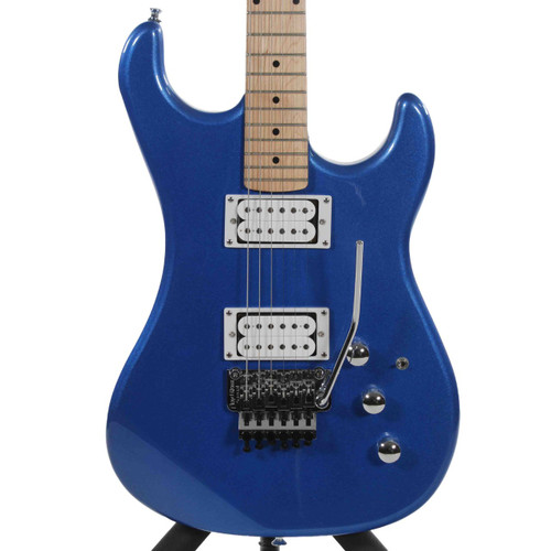 Vist Large View of Product Image Which is Used Kramer PACER CLASSIC Modern Metal Electric Guitar Blue 6-String