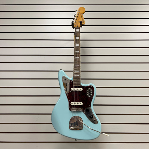 Vist Large View of Product Image Which is Used Squier CLASSIC VIBE 70S JAGUAR B-STOCK Electric Guitar Blue 6-String