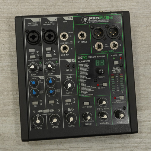 Vist Large View of Product Image Which is Used Mackie PROFX6V3 Mixing Console