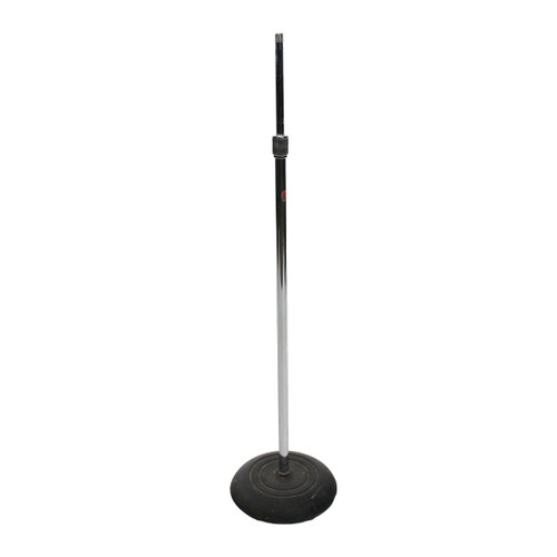 Vist Large View of Product Image Which is Used Atlas ROUND BASE STRAIGHT MIC STAND Microphone Stand