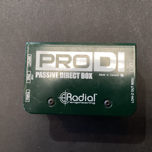 Vist Large View of Product Image Which is Used Radial Engineering PRO DI Direct Box