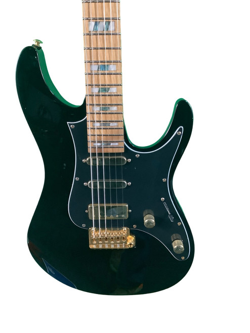 Vist Large View of Product Image Which is Used Ibanez THBB10 S Type Electric Guitar Black 6-String