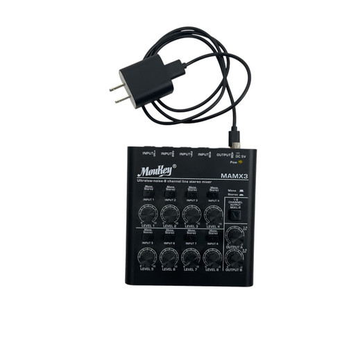 Vist Large View of Product Image Which is Used MOUKEY MAMX3 Compact Mixer