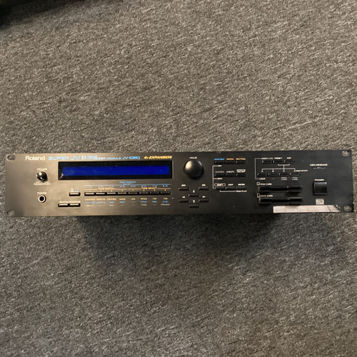 Vist Large View of Product Image Which is Used Roland JV-1080 NO CARDS Rackmount Synthesizer Rackmount