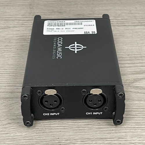 Vist Large View of Product Image Which is Used - CODA MB-2 MIC PREAMP 