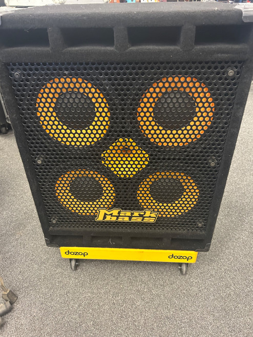 Vist Large View of Product Image Which is Used Markbass STD 104 HF 4 x 10 Bass Guitar Cabinet 4 x 10