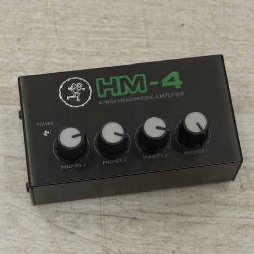 Vist Large View of Product Image Which is Used Mackie HM-4 4-way Headphones Amplifier