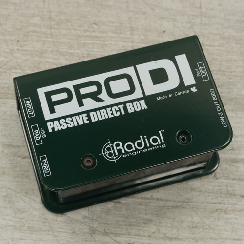 Vist Large View of Product Image Which is Used Radial Engineering Pro Di Direct Box
