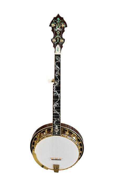 Vist Large View of Product Image Which is Used Gold Tone OB-300 Banjo