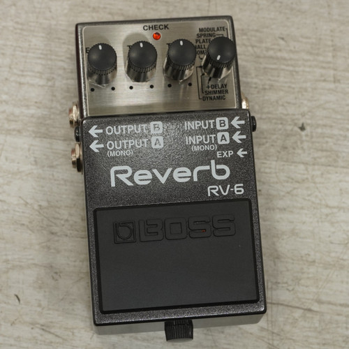 Vist Large View of Product Image Which is Used Boss RV-6 Reverb Pedal